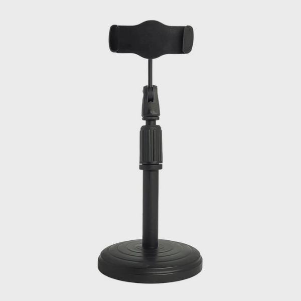 FlexStand 360 - Suporte de Mesa Ajustável para Celular com Rotação 360º