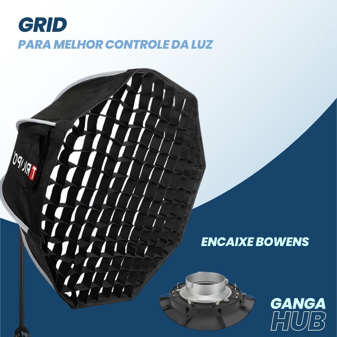OctaGlow Pro – Suavidade e controle de luz em um só kit