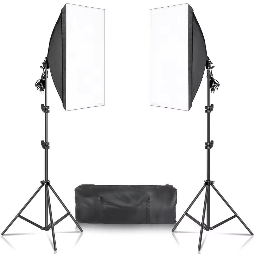 ProLight Studio - Softbox de Iluminação Profissional com Tripé