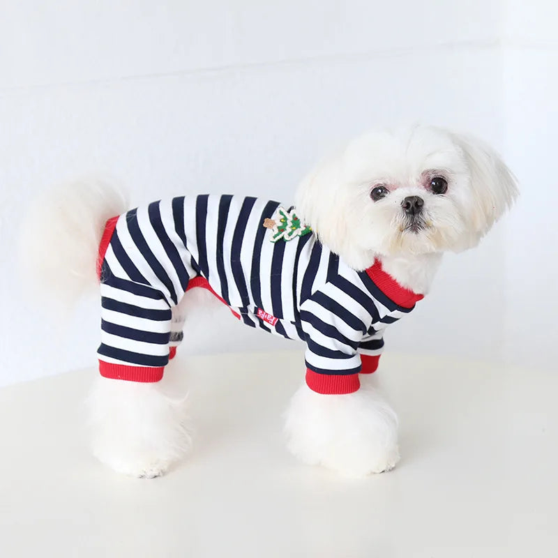 Macacão Pet Pijama Christmas