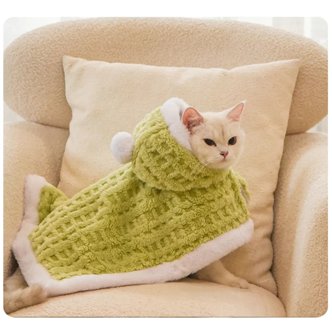 Roupinha Poncho Pet Robes