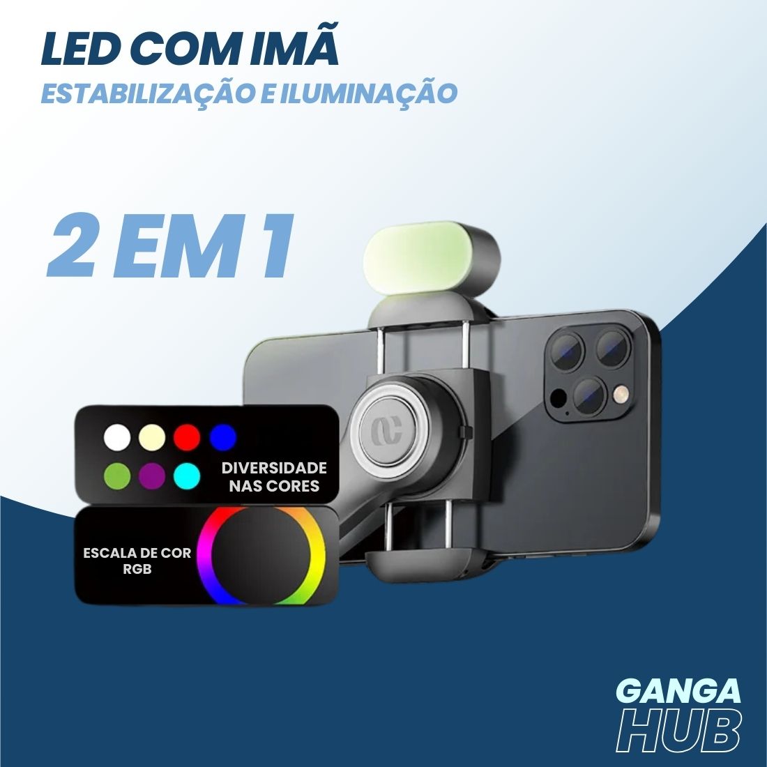 VibeGimbal STB - Controle total em 3 eixos