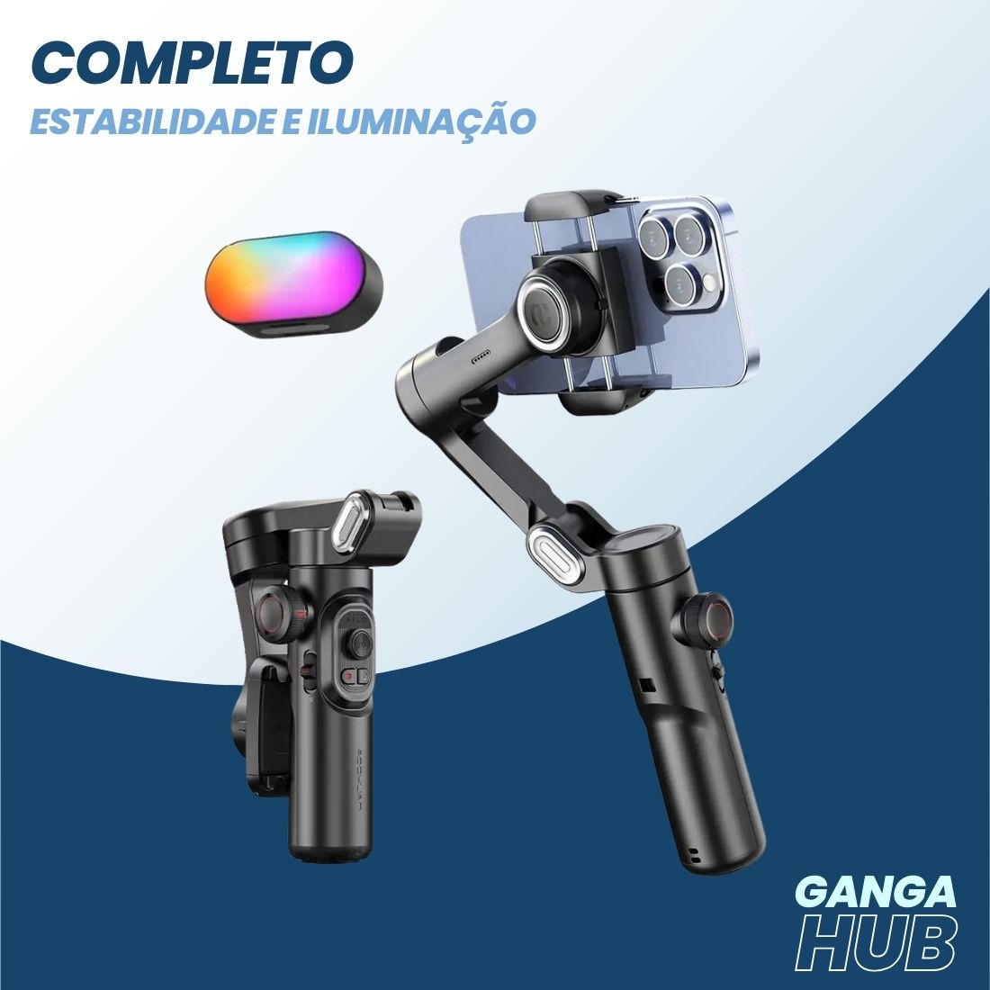 VibeGimbal STB - Controle total em 3 eixos