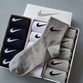 Kit 12 Pares Cano Médio - Meia Esportiva [Frete Grátis]