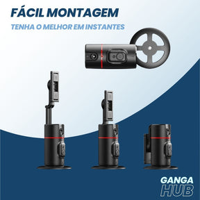 MotionView Plus - Gimbal Inteligente com IA e Rastreamento 360°