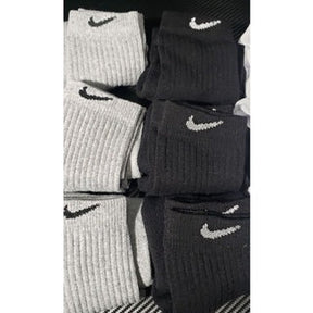 Kit 12 Pares Cano Médio - Meia Esportiva [Frete Grátis]