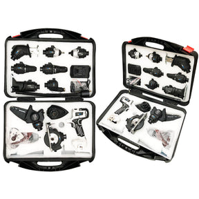 Kit 10 em 1 Parafusadeira Furadeira Lixadeira Serra Martelete Elétrico [ENVIO FULL]