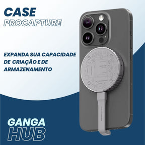 Case ProCapture - Expansão Inteligente com até 2 TB de Capacidade
