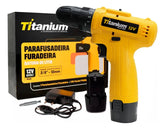 Parafusadeira Titanium Amarela 12v T12 06238 3/8 1350rpm