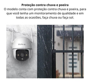 Kit 2 Câmeras De Video Wi-fi Full Hd Im7 Full Color Branca Intelbras