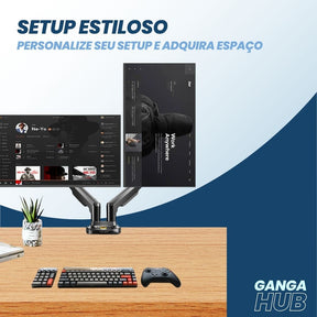 DualForce Flex - Ergonomia e performance para seu setup