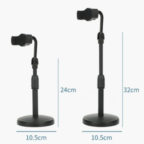 FlexStand 360 - Suporte de Mesa Ajustável para Celular com Rotação 360º