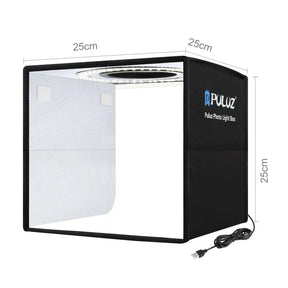 LumiBox 360 - Estúdio Portátil com Iluminação CRI 97 Fotografia de Produtos