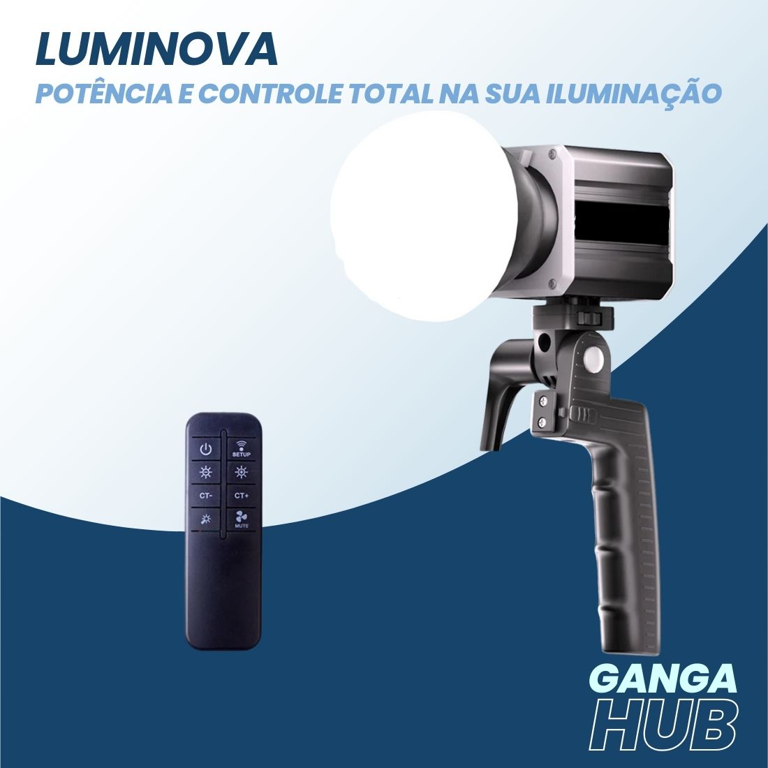 LumiNova- Potência e controle total na sua iluminação
