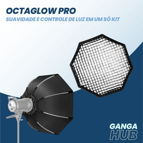 OctaGlow Pro – Suavidade e controle de luz em um só kit