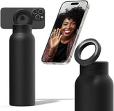 StanHub - Garrafa Térmica com Suporte Magnético para Celular
