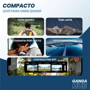 VibeGimbal STB - Controle total em 3 eixos